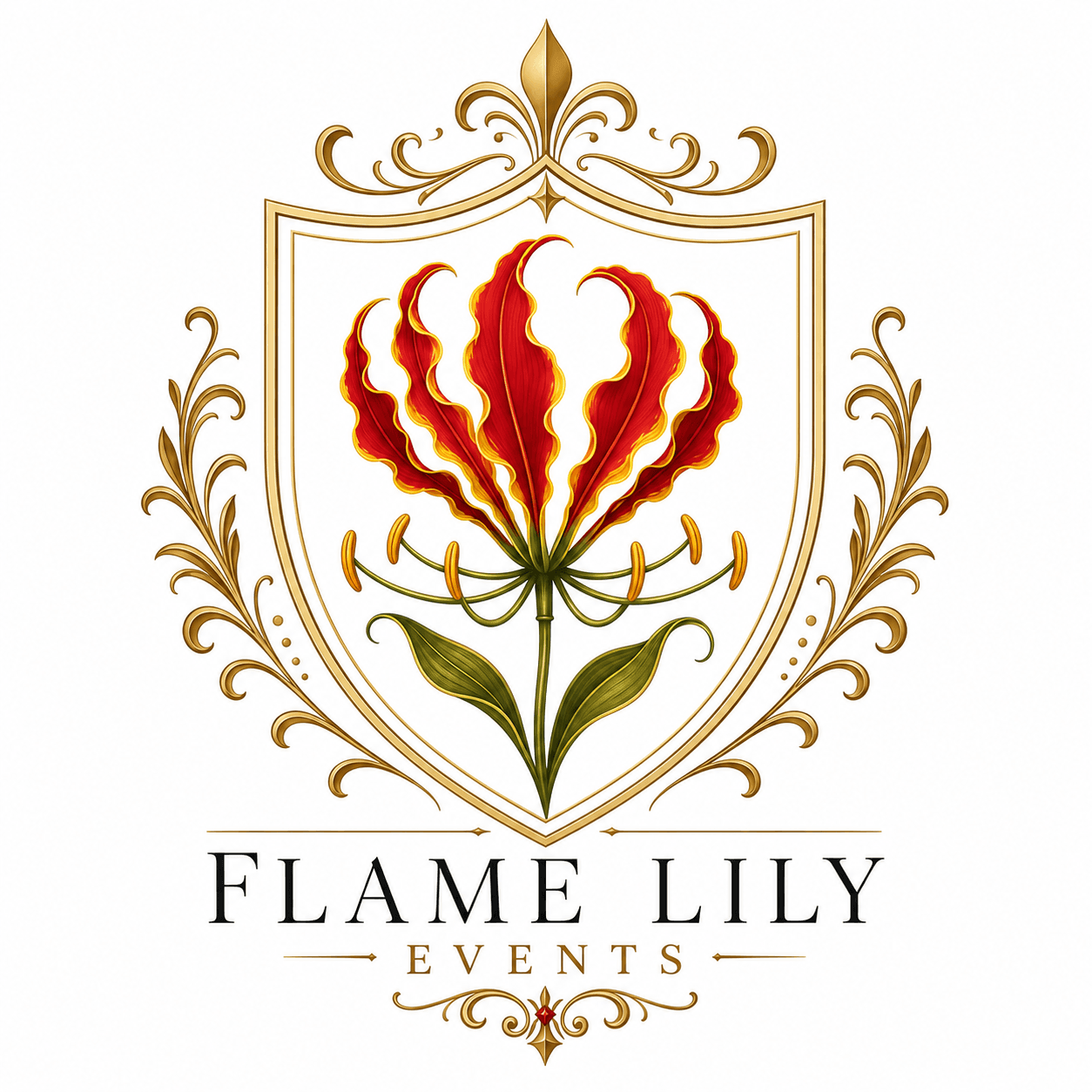 Flame Lily Logo
